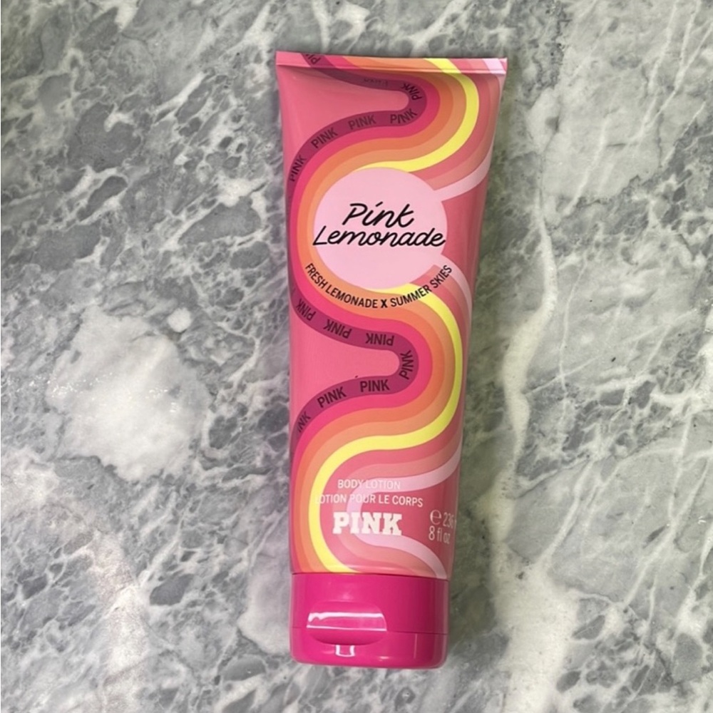 New Victorias Secret Pink Lotion Pink‎ Lemonade